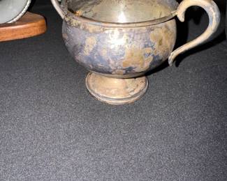 Weighted Sterling Sugar Bowl