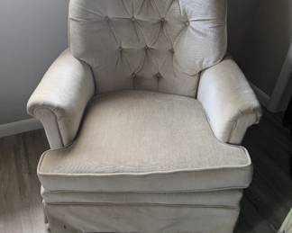 Vintage Fairfield swivel rocking chair