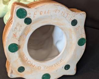 Holland Mold Oriental Ceramic Statue