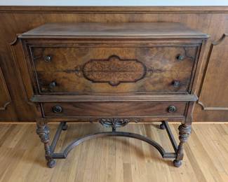 Antique server/buffet matching the large sideboard