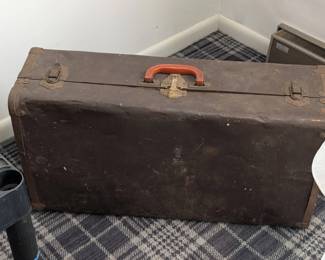 Antique suitcase