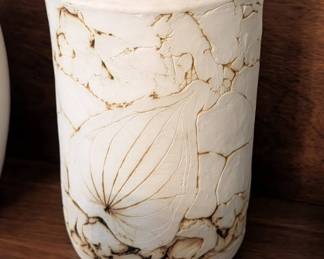 Gorgeous, hand painted crock