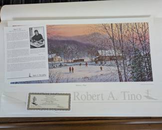 Robert A. Tino prints with COA