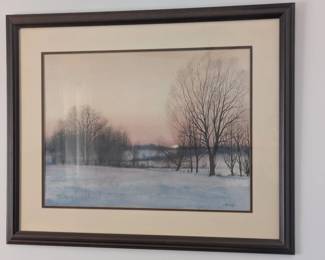 Jim Gray framed print