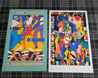 New Orleans Jazz and Heritage festival posters