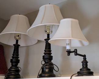 Matching table lamps