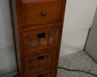 4-drawer storage cabinet - great in the bathroom