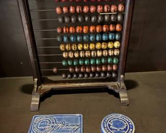 Abacus and Pewabic pottery