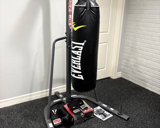 Century Power Stand and Everlast Powercore bag with accessories