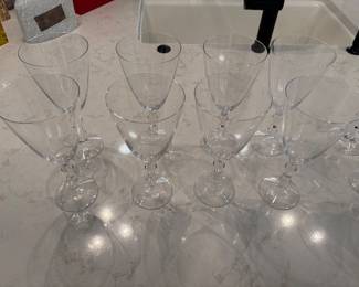 Lenox glassware:  Water Glasses - set of 8