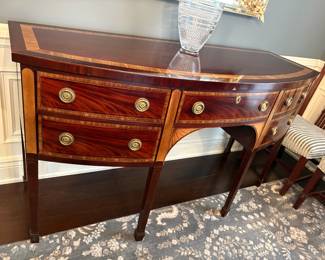 Baker Historic Charleston Collection Demilune Sideboard 