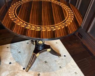 Baker Historic Charleston Collection - round pedestal table