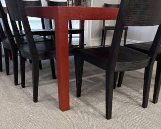 Williams Sonoma - "Sullivan" black side chairs - (8) available