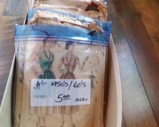 1950's/60's Patterns