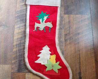 1950's Christmas Stocking