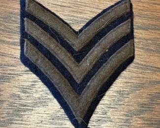 US Army WWII Sargeant Patch
