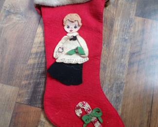 1950's Christmas Stocking