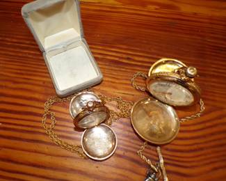 Men's Waltham and Women's Elgin Pocket - Both Working