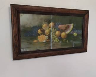 Antique fruit picture