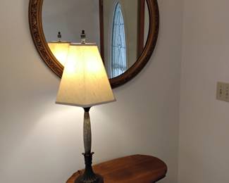 Beautiful round mirror