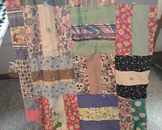 Rail fence quilt