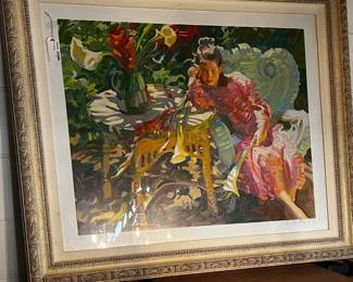 Large scale art print