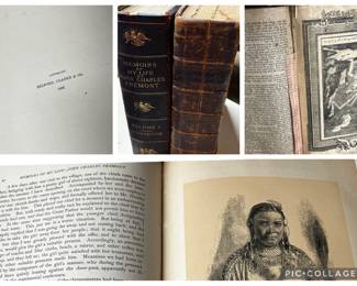 Two antique family Bibles