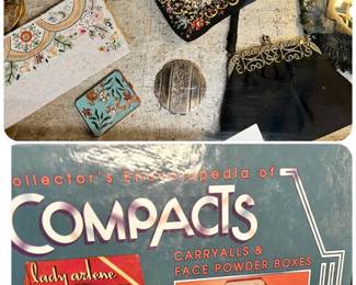 Vintage purses and compact collectors encyclopedia of compact book