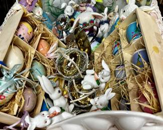 Collection of Easter decor