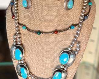 Sterling turquoise jewelry