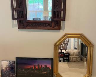 Mirrors, wall art