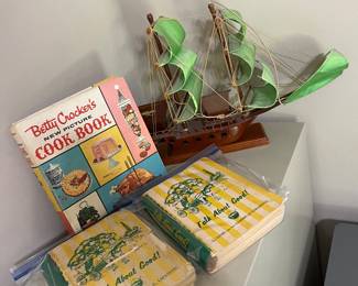 Vintage cook books