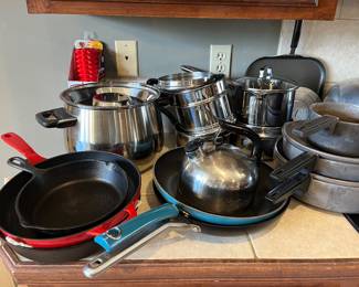 Cast iron and stainless 