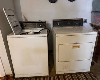 Vintage washer and dryer (both work!) 