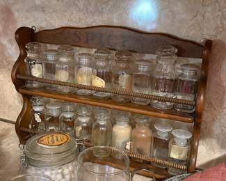 Vintage Spice Rack 