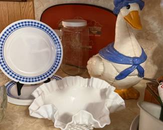 Goose Cookie Jar 