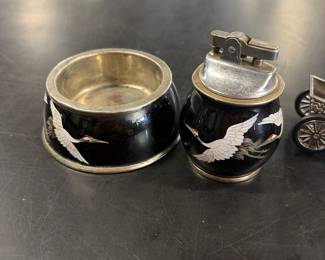 Japanese Cloisonee table lighters 