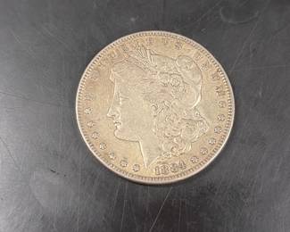 Lots of silver dollars