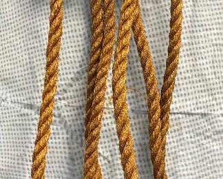 Huge wooden block and tackle