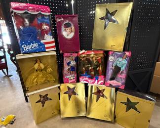 Collectible Barbie dolls