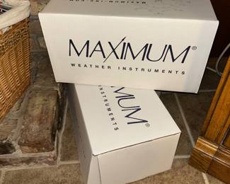 Boxes for the Weather Instruments (MAXIMUM)