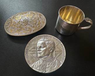 Some sterling pieces