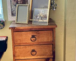 The chest of drawers is sold.