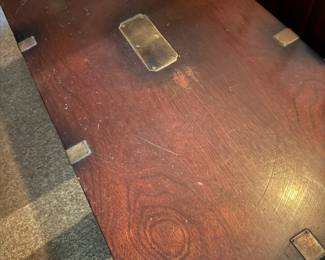 Mid Century Lane Legacy Love Chest with Brass enlay