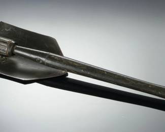 WWII US Ames 1945 Entrenching Tool Shovel - Military Field Gear