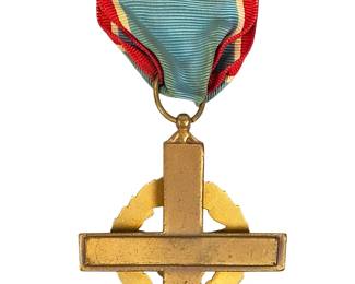 Rare WWII US Army Air Forces Distinguished Service Cross Medal, 39.25g