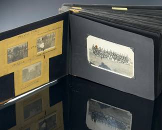 WWI US 332nd Infantry Band AEF Italy Soldier Harold Smith Photo Album 1917-1919