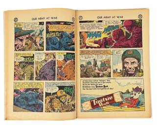 DC Comics Our Army at War #83 (June 1959) "The Rock and the Wall" Vintage Comic