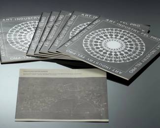 Lot of 6 Vintage FEL-PRO Art Industry Booklets: Industrial Art & Ted Gall