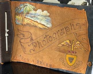 Vintage 1930s US Army Hawaii Photo Album - Soldier Life Before Pearl Harbor